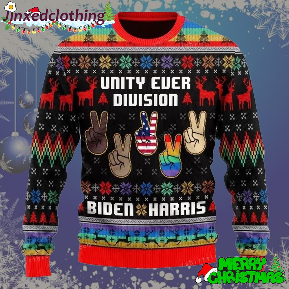 Unity Ever Division Ugly Sweater Christmas Party 